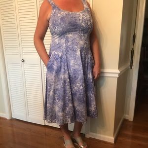 Talbots A-line Sleeveless Dress